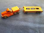 Matchbox Lesney - Diamond Prime Mover with- Trailer -, Ophalen of Verzenden, Gebruikt, Bus of Vrachtwagen