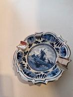Delfts Blauw Asbak / Sierbord - Handbeschilderd, Antiek en Kunst, Ophalen of Verzenden