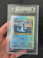 Pokémon Beckett 9 Dratini Rev. holo #72 legendary collection, Ophalen of Verzenden, Zo goed als nieuw, Losse kaart, Foil