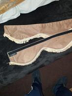 Licht bruine raamband met dubbele beige franjes., Auto-onderdelen, Ophalen of Verzenden, Gebruikt, Overige merken