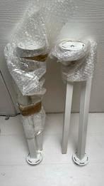 4x godvin bureaupoten ikea, 50 tot 100 cm, Tafelpoot, Rond, Ophalen of Verzenden