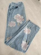 jeans bloemen Liquor n Poker maat 40, Blauw, Ophalen of Verzenden, Zo goed als nieuw, W30 - W32 (confectie 38/40)