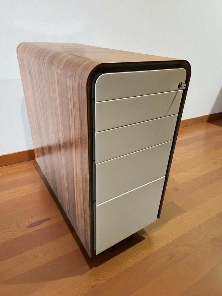 Luxe Houten Archief Ladekast - Gratis Bezorging - Kantoor, Huis en Inrichting, Kasten | Ladekasten, Zo goed als nieuw, Minder dan 100 cm