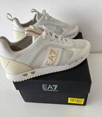 EA7 Emporio Armani gold maat 39,5 schoenen unisex, Wit, Ophalen of Verzenden, Sneakers of Gympen, Zo goed als nieuw