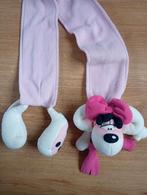 Roze diddl sjaal met hoofd en voeten, Ophalen of Verzenden, Zo goed als nieuw, Knuffel