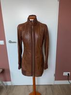 Leren Arma jas, Ophalen of Verzenden, Zo goed als nieuw, Maat 38/40 (M), Bruin