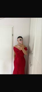 Prachtige rode trouwjurk, Ophalen of Verzenden, Gedragen, Rood, Trouwjurk
