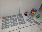 Duplo rails met station voor bij de trein, Kinderen en Baby's, Speelgoed | Duplo en Lego, Gebruikt, Ophalen of Verzenden, Duplo