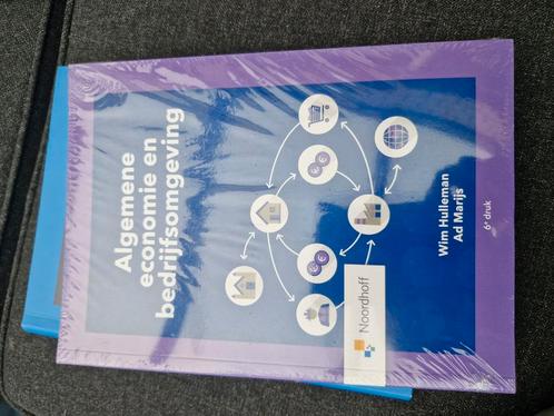 W. Hulleman - Algemene economie en bedrijfsomgeving, Boeken, Economie, Management en Marketing, Zo goed als nieuw, Economie en Marketing