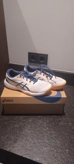 Asics maat 37.5 wit met blauw, Hardloopschoenen, Ophalen of Verzenden, Zo goed als nieuw, Overige sporten