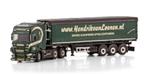 WSI SCANIA R + OPLEGGER - HENDRIK VAN LOENEN, Hobby en Vrije tijd, Modelauto's | 1:50, Wsi, ., Nieuw, Ophalen of Verzenden