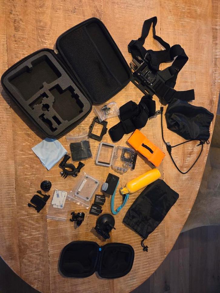 SJCAM SJ5000X Action Camera met accessoires, Audio, Tv en Foto, Actiecamera's, Gebruikt, Overige merken, Ophalen of Verzenden