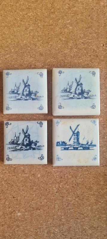 Oude Hollandse Tegeltjes - Molens beschikbaar voor biedingen