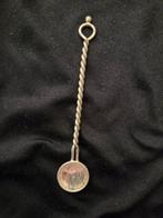 Zilveren souvenir lepeltje met munt, Antiek en Kunst, Antiek | Bestek, Ophalen of Verzenden