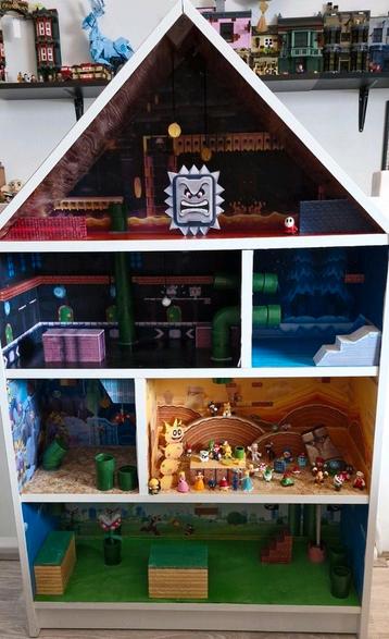 Super Mario poppenhuis/speelhuis beschikbaar voor biedingen