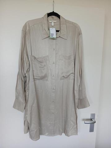 H&M jurk maat XL beige Nieuw met kaartje beschikbaar voor biedingen