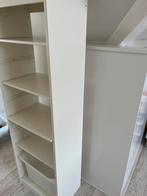 Trofast kast met planken en bak, wit, Huis en Inrichting, Ophalen, Met plank(en), 100 tot 150 cm, Zo goed als nieuw