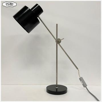 Vintage bureaulamp / tafellamp, zwart bakeliet en chroom beschikbaar voor biedingen