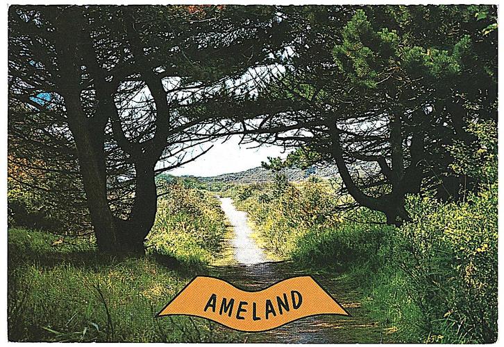 911931 Ameland 1976 Gelopen met zegel, Verzamelen, Ansichtkaarten | Nederland, Gelopen, Waddeneilanden, 1960 tot 1980, Ophalen of Verzenden
