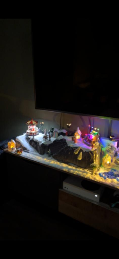 kerstdorpje, Diversen, Kerst, Zo goed als nieuw, Ophalen of Verzenden