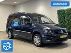 Volkswagen Caddy Maxi Automaat incl. handbediening + kofferb, Auto's, Volkswagen, Automaat, Gebruikt, 4 cilinders, Blauw