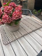 Brocante draadmand/ dienblad/ rek / plateau, Ophalen of Verzenden, Zo goed als nieuw, Hout