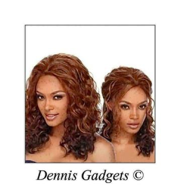 Dennis Gadgets: Damespruik halflang Double Brown nr. 10 beschikbaar voor biedingen