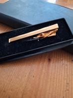 Dasspeld goudkleurig (inclusief doosje), Verzamelen, Ophalen of Verzenden, Zo goed als nieuw, Transport