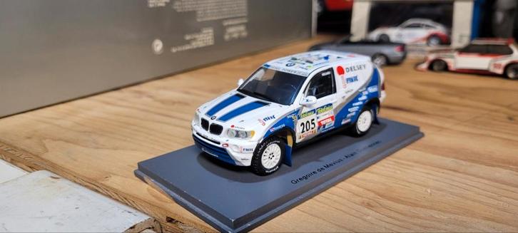 Spark BMW X5 Dakar 2003, Hobby en Vrije tijd, Modelauto's | 1:43, Zo goed als nieuw, Auto, Overige merken, Ophalen of Verzenden