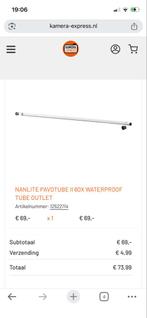 Nanlite PavoTube II 60X Waterproof Buis - ongebruikt, Ophalen, Nieuw, Video
