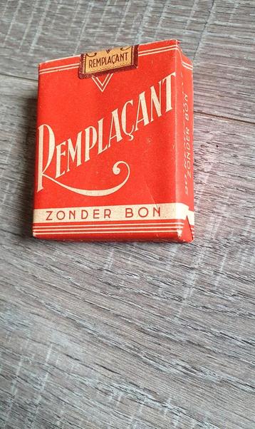 REMPLACANT SIGARETTEN / ZONDER BON - WW2 / WO2  beschikbaar voor biedingen