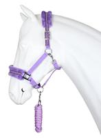 Nieuw Halsterset Bont Glitter Paars maat mini shetander, Horka, ., Ophalen of Verzenden, .