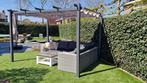 Aluminium Pergola Thassos 3 x 4 mtr degelijk sterk parasol, L, Overige typen, Minder dan 4 meter, L