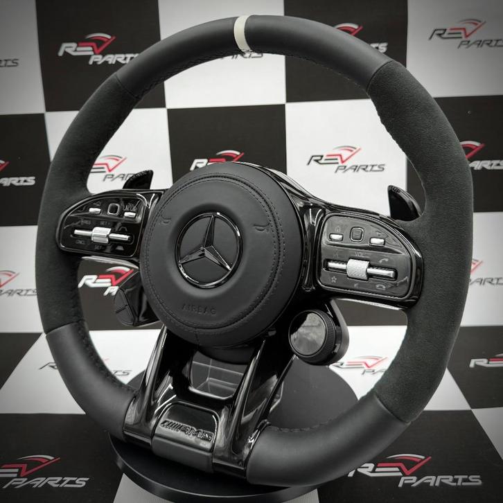 Mercedes stuur alcantara leer upgrade AMG, Auto diversen, Tuning en Styling, Ophalen of Verzenden