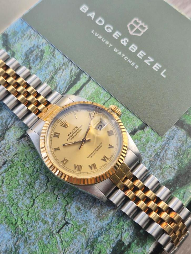 Rolex Datejust 16013, Sieraden, Tassen en Uiterlijk, Horloges | Heren, Zo goed als nieuw, Rolex, Staal, Ophalen of Verzenden