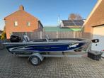 Visboot Starweld 1764TL met Mercury 40pk en Pega trailer, Watersport en Boten, Ophalen, Aluminium, Zo goed als nieuw, 30 tot 50 pk