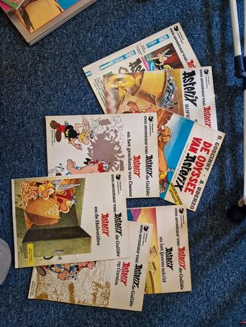 8 stuks Asterix en Obelix stripboeken beschikbaar voor biedingen