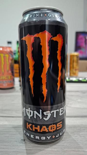 Monster Energy Khaos frankrijk 500ml beschikbaar voor biedingen