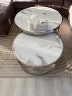 Nieuwstaat salon tafels, Huis en Inrichting, Tafels | Salontafels, Ophalen, Rond, Nieuw, 50 tot 100 cm