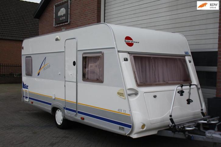 Buerstner 455TS Artstep, GARANTIE, 1Ste Eigenaar, Mover, Fie, Caravans en Kamperen, Caravans, Bedrijf, 750 - 1000 kg, Bürstner