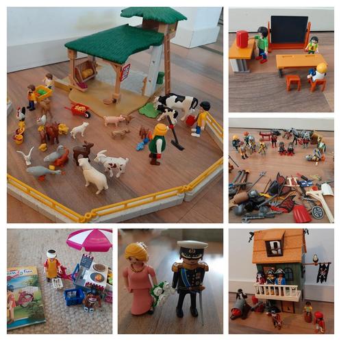 Grote Playmobil verzameling - zie 24 foto's!, Kinderen en Baby's, Speelgoed | Playmobil, Gebruikt, Los playmobil, Ophalen