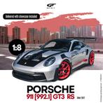 Porsche 911 992.1 GT3 RS silver GT Spirit 1:8 NIEUW ! C4F, Auto, ., Nieuw, Ophalen of Verzenden