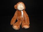 AAP MONKEY MICHA NR1 PLUCHE WOLLIG LANGHARIG BRUIN MET VELOU, Nieuw, Overige typen, Verzenden