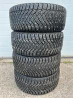 4x 225/40/18 Goodyear Spike winterbanden, Ophalen, 18 inch, Gebruikt, Banden en Velgen