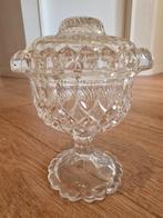 Glazen snoeppotje, Antiek en Kunst, Antiek | Glas en Kristal, Ophalen of Verzenden