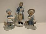 Vintage Porseleinen Beeldjes Set, Ophalen of Verzenden