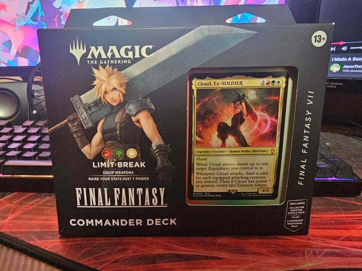 MTG Final Fantasy Limit Break Commander Precon Deck, Hobby en Vrije tijd, Verzamelkaartspellen | Magic the Gathering, Nieuw, Speeldeck