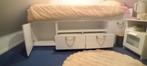 kajuitbed 90 x 200 cm compleet, Huis en Inrichting, Slaapkamer | Bedden, Ophalen, 90 cm, Eenpersoons, Wit
