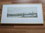 Kleurets van Willemien Holterman 'Zicht op Deventer'., Antiek en Kunst, Ophalen