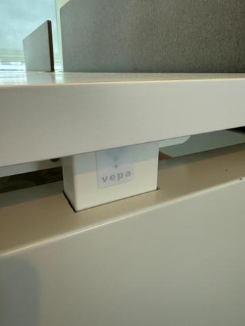 Vepa elektrisch zit-zit duo bureau met scheidingswand, 27 st - afbeelding 11